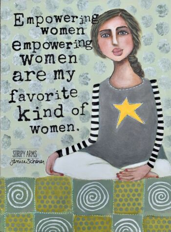 Empowering Women (Greeting Card)